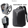 Balo Nam Laptop 17.3 Form Cứng Chống Nước Thời Trang Cao Cấp Phong Cách Châu Âu BLM16 10