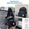 Balo nam NBA da thật dày dặn, sup đựng laptop - Giá 1.359.000 VND, giảm 18%