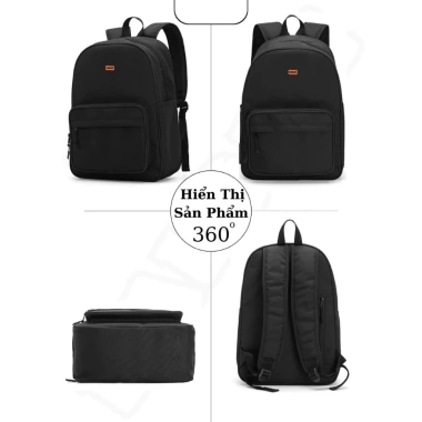 Balo Nam Nữ HARAS Kiểu Basic Giá 159k - Phong Cách Đi Học Đi Chơi 6