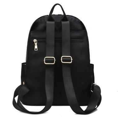 Balo nam nữ vải dù đen thời trang du lịch BAG U BSIX19 - Giá 155.000₫ (giảm từ 187.550₫)