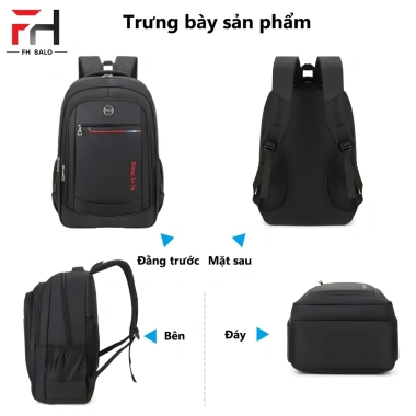 Balo nam siêu lớn 55x17x35cm, ngăn laptop đa năng, dung tích khủng, giá 259.000 VND