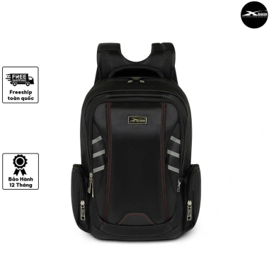 Balo Nam Xbags DarkEagle XB2.008 – Chống Thấm, Cứng, Đen Đỏ – Giá 649.000₫