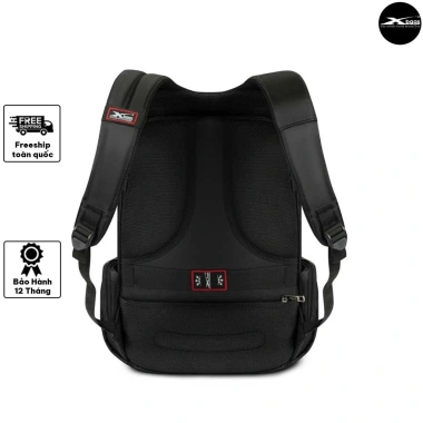 Balo Nam Xbags DarkEagle XB2.008 – Chống Thấm, Cứng, Đen Đỏ – Giá 649.000₫