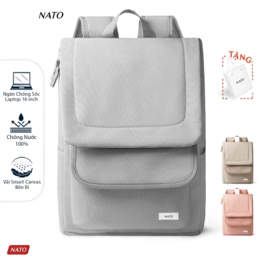 Balo NATO Cosmic Smart Canvas cao cấp đựng laptop 16 inch nam nữ đẹp đi học - Giá giảm 337k