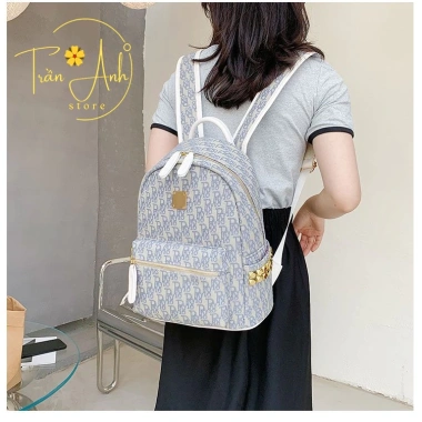 Balo Nữ Canvas Hàn Quốc Size 40/33 Đựng Sách A4, Atlas, Laptop 14in Giá 305k 8
