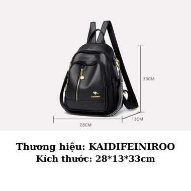 Balo nữ cao cấp size lớn phong cách Hàn Quốc 2 trong 1 Kaidifeiniroo KF57 1.803 28 - 395.000