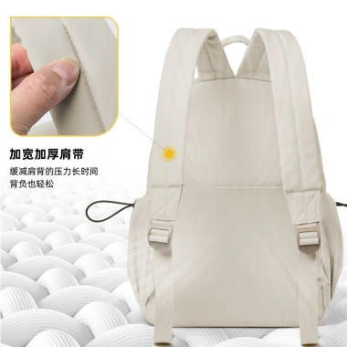 Balo Nữ Chống Thấm Nước Màu Trơn - Sức Chứa Lớn, Thời Trang, Giá Giảm 782.937₫ 8