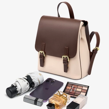 Balo Nữ Da Thật Cao Cấp Ladysam Nắp Gập Vintage Size 23 Giảm Giá 995k - Phong Cách Trẻ Trung 6 Balo Nữ Da Thật Cao Cấp Ladysam Nắp Gập Vintage Size 23 Giảm Giá 995k - Phong Cách Trẻ Trung 6