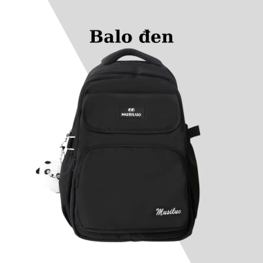 Balo nữ đi học Ulzzang Hàn Quốc, nhiều ngăn, đựng laptop 15.6 inch, thời trang 10