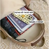 Balo nữ ELLY BAG cặp đi học, vải kèm gấu, đa ngăn, đựng laptop 15.6, chống nước 5