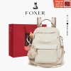 Balo nữ FOXER chống trộm Canvas 30L – Thiết kế học sinh thời trang, giảm 15%