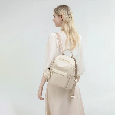 Balo nữ FOXER chống trộm Canvas 30L – Thiết kế học sinh thời trang, giảm 15%