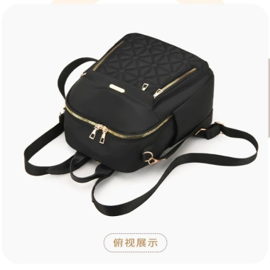 Balo nữ mini BL056 nylon chống nước, thời trang Hàn Quốc - Đi học, đi chơi, du lịch