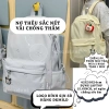 Balo nữ nơ thêu pastel, đa năng, chống thấm, ngăn laptop 15.6 inch - 215.000 VND 5