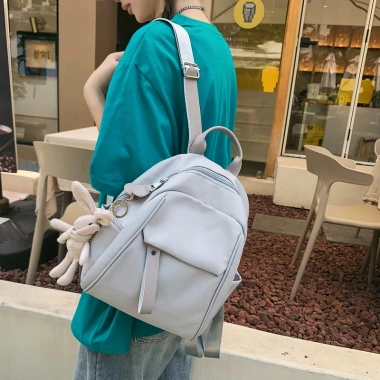 Balo nữ Prettyzys mini nhẹ, đi chơi du lịch đơn giản Hàn Quốc - 280.394₫