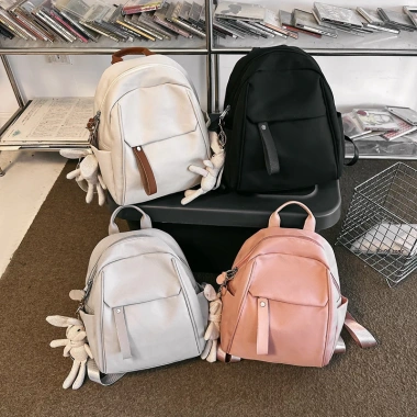 Balo nữ Prettyzys mini nhẹ, đi chơi du lịch đơn giản Hàn Quốc - 280.394₫