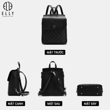 Balo nữ thời trang cao cấp ELLY EBH12 - Thiết kế sang trọng, giá ưu đãi 1,199,250₫