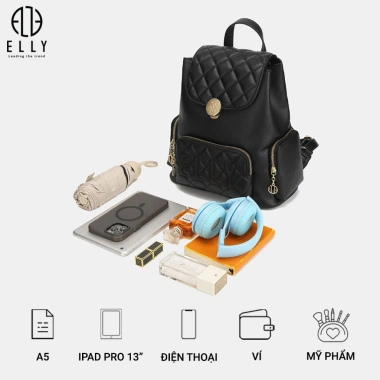 Balo Nữ Thời Trang Elly EBH61 - Thiết Kế Sang Trọng, Ngăn Đa Năng, Giá 1.799.000₫