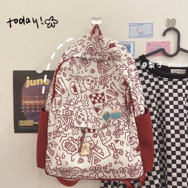 Balo nữ ulzzang vải Oxford chống nước - Đi học, đi chơi, du lịch S5 B5.520 4 Balo nữ ulzzang vải Oxford chống nước - Đi học, đi chơi, du lịch S5 B5.520 4