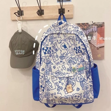 Balo nữ ulzzang vải Oxford chống nước - Đi học, đi chơi, du lịch S5 B5.520
