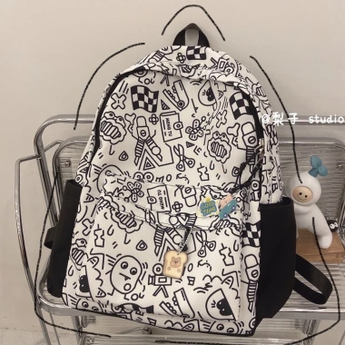 Balo nữ ulzzang vải Oxford chống nước - Đi học, đi chơi, du lịch S5 B5.520