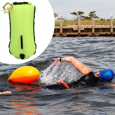 Balo phao bơi 28L bóng bay màu sáng - Điều chỉnh, chống thấm, kayak & lướt sóng