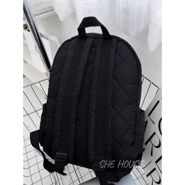 Balo phao unisex đen cá tính, vừa A4 & laptop, phù hợp đi học, đi chơi, kèm móc khóa ngẫu nhiên - 249.000₫ 5 Balo phao unisex đen cá tính, vừa A4 & laptop, phù hợp đi học, đi chơi, kèm móc khóa ngẫu nhiên - 249.000₫ 5