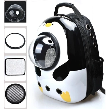 Balo phi hành gia chim cánh cụt cho thú cưng giảm 8% tối đa 80K, FREESHIP, 40.000₫ 9