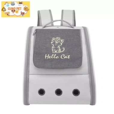Balo phi hành gia Hello Cat dáng nghiêng - Balo chó mèo GUNO PET giá 119k 5