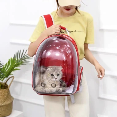 Balo phi hành gia Lna trong suốt cao cấp cho chó mèo - Hỏa tốc 2h, giá 60k