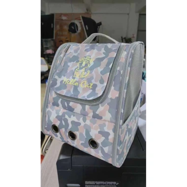 Balo phi hành gia mẫu mới vải Hello Cat dáng nghiêng - balo chó mèo, chỉ 128.800₫ 2