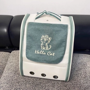 Balo phi hành gia mẫu mới vải Hello Cat dáng nghiêng - balo chó mèo, chỉ 128.800₫ 4