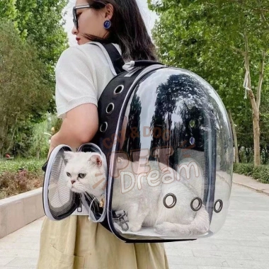 Balo Phi Hành Gia Nhựa Trong cho Thú Cưng - Nhẹ An Toàn Giá Ưu Đãi 139k 5