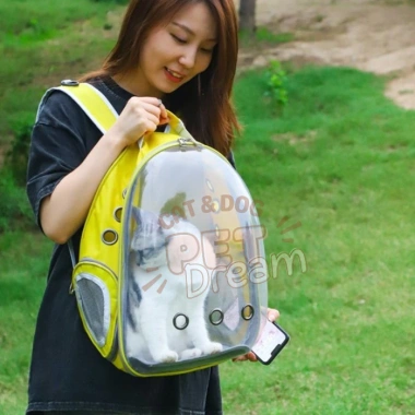 Balo Phi Hành Gia Nhựa Trong cho Thú Cưng - Nhẹ An Toàn Giá Ưu Đãi 139k 6