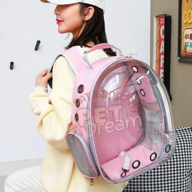 Balo Phi Hành Gia Nhựa Trong cho Thú Cưng - Nhẹ An Toàn Giá Ưu Đãi 139k 8