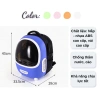 Balo Phi Hành Gia Thú Cưng Cao Cấp - Đệm Lót Thoáng Khí, Chống Nắng, Chống Đổ, Giá Ưu Đãi 545k 3