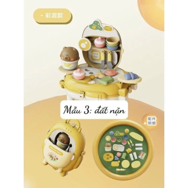 Balo Picnic Đồ Chơi Nhà Khoa Học, Bác Sĩ, Đất Nặn Cho Bé - Giá Ưu Đãi 99.000 VNĐ