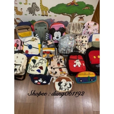 Balo siêu nhẹ Zara HM cho bé 1‑5 tuổi, mẫu bé trai và bé gái, giá chỉ 120.000 VNĐ