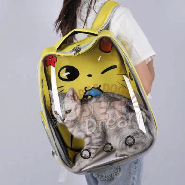 Balo Tai Mèo Cho Thú Cưng Xinh Xắn - Giá Ưu Đãi 159.000đ, Nhỏ Gọn, Thoải Mái