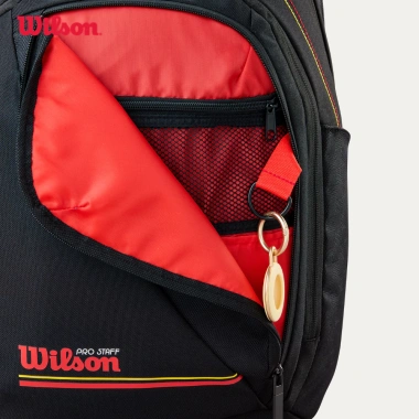 Balo Tennis Wilson Pro Staff Classic Đen WR8.051.901.001 - 3.219.000₫, thời trang, bền