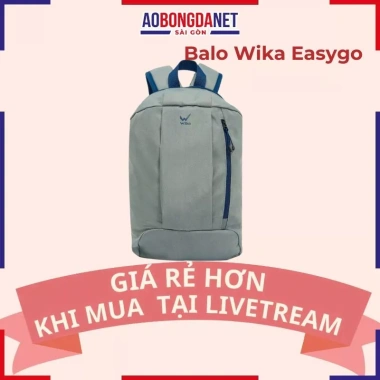 Balo Thể Thao Wika Easygo Chính Hãng - Vải Dù Thoáng Khí, 3 Ngăn Rộng Dãi, Giá 120k (Giảm từ 156k)