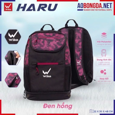 Balo Thể Thao Wika Haru 3 Ngăn - Phù hợp Bóng Đá, Cầu Lông, Bóng Chuyền, Giá 239k 2