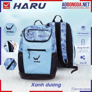 Balo Thể Thao Wika Haru 3 Ngăn - Phù hợp Bóng Đá, Cầu Lông, Bóng Chuyền, Giá 239k 3