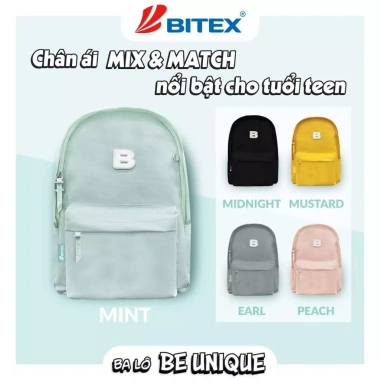 Balo thời trang Bitex Be Unique – Tiện dụng hằng ngày, giảm còn 335.000₫ 2