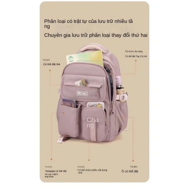 Balo thời trang Hàn Quốc chống thấm nước - Đi học, đi chơi BEE GEE BLTT9.163