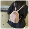 Balo Thời Trang Nữ Mini Kèm Móc Bông 108 - Dễ Thương Đi Học, Đi Chơi, Du Lịch, Giá 75.000 VND 4