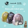 Balo thú cưng BPHTS-01 Chó mèo đeo vai, cửa sổ mica trong suốt, thoáng khí
