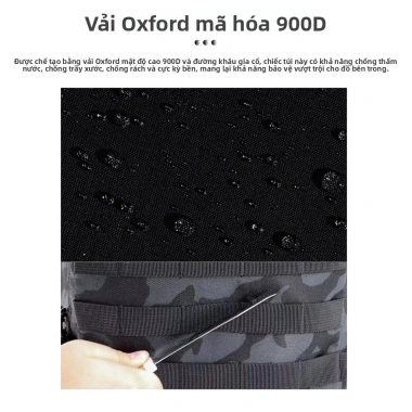 Balo Thực Tấn 3P MOLLE Dung Lượng Lớn Bền Bỉ - Thích Hợp Trekking và Đạp Xe 6