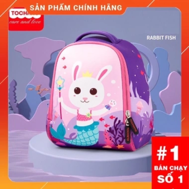 Balo TOCHANG nhập khẩu nhẹ cho bé - dây chống lạc, tặng thẻ tên, chỉ 199.000₫ 4