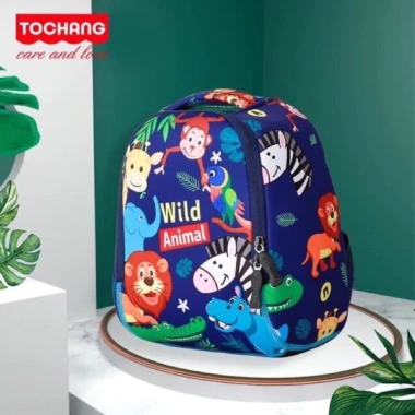 Balo TOCHANG nhập khẩu nhẹ cho bé - dây chống lạc, tặng thẻ tên, chỉ 199.000₫ 9